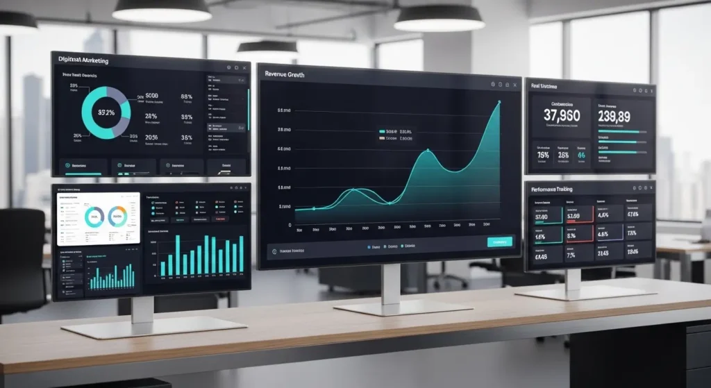 Digital Marketing Agency in Carlingford Sydney using performance analytics and ROI tracking