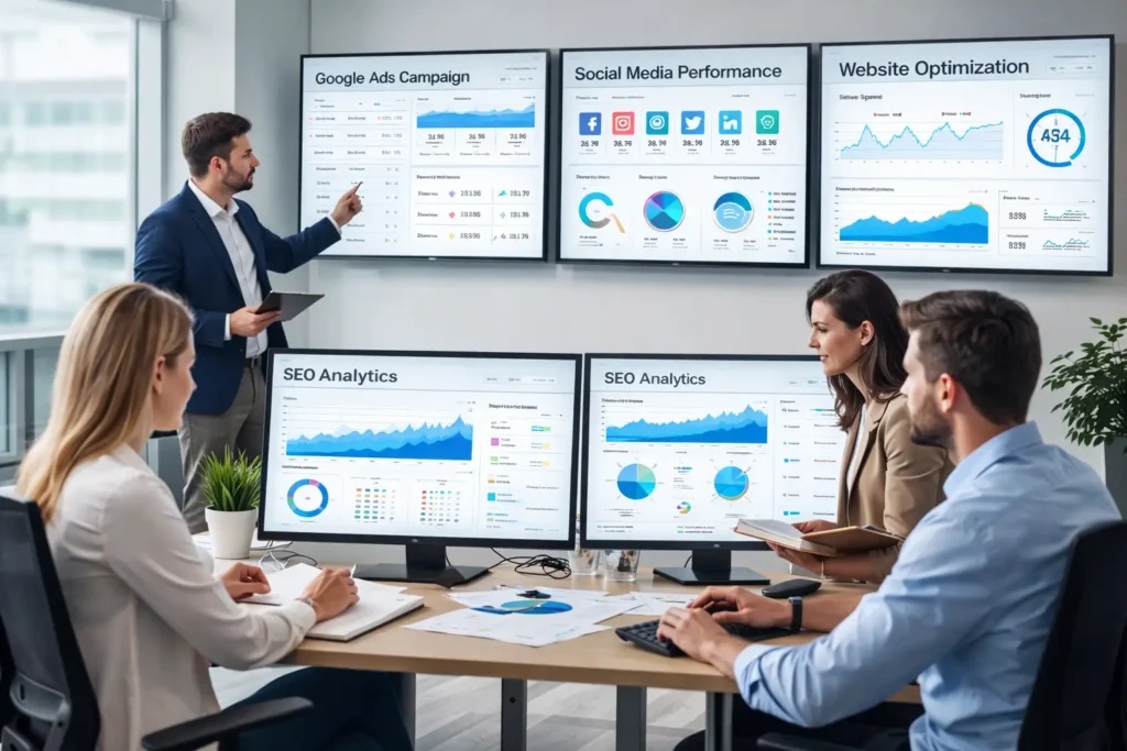 Digital Marketing Agency in Botany sydney providing SEO, Google Ads, social media marketing and website optimization services