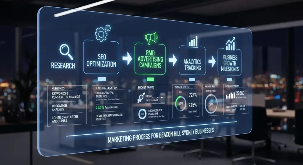 Digital Marketing Agency in Beacon Hill Sydney developing strategic marketing campaigns