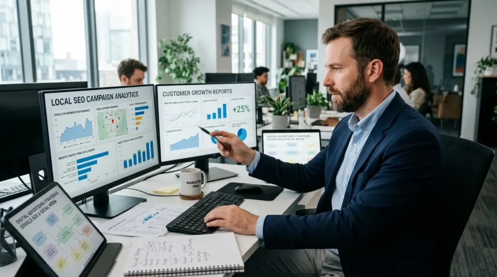 Local business marketing strategy in Camden South