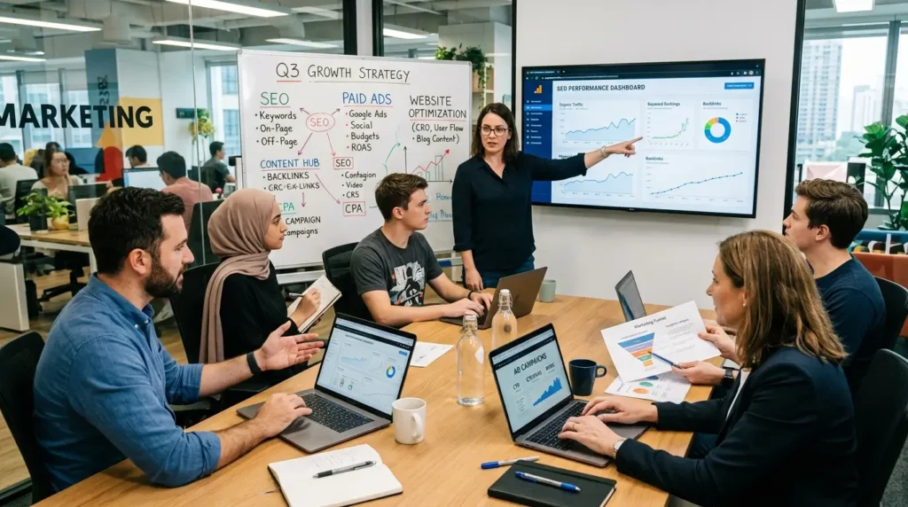 SEO and digital marketing strategy for Sydney businesses