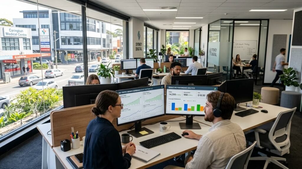 Digital marketing expert helping Caringbah businesses improve SEO rankings and lead generation