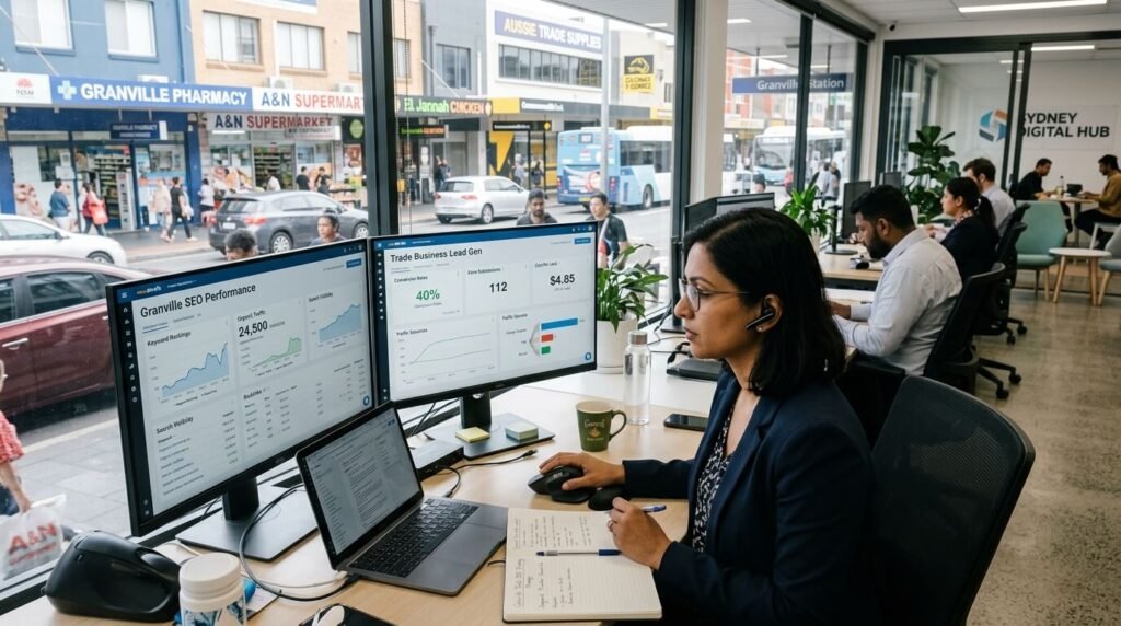 Digital marketing consultant helping Granville businesses increase visibility and generate more leads