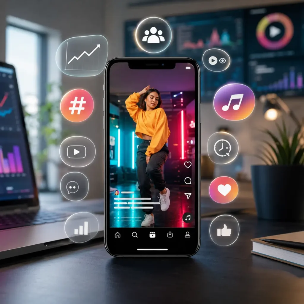 Instagram Reels ranking factors including engagement, hashtags, and watch time.