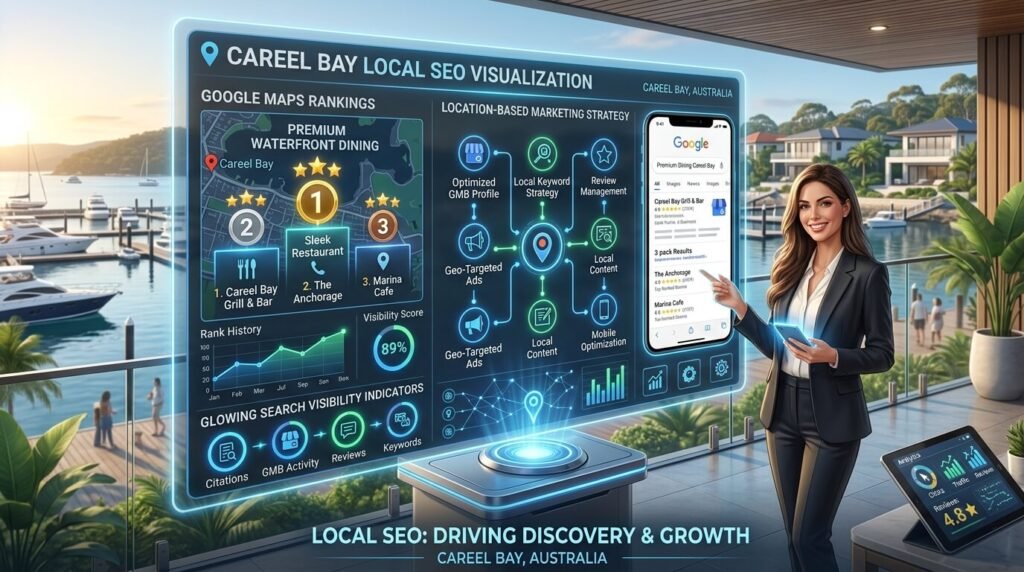 Google Maps optimisation and local SEO strategy for Careel Bay businesses