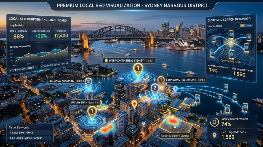 Google Maps optimisation and local SEO for Rose Bay businesses