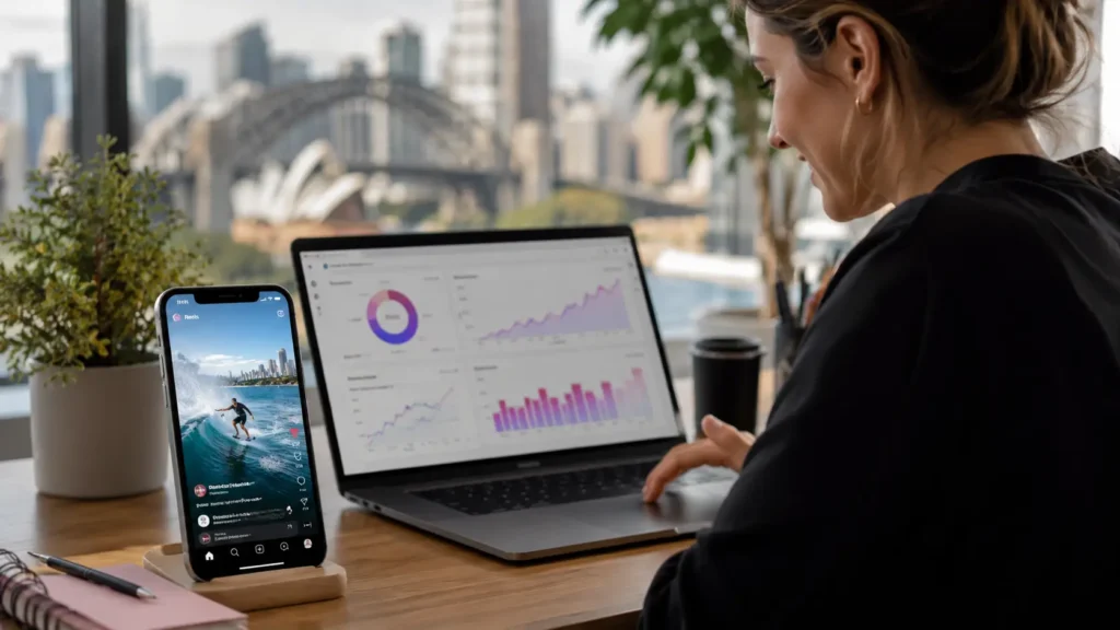 Instagram Reels Marketing strategy helping Australian businesses increase reach and engagement.